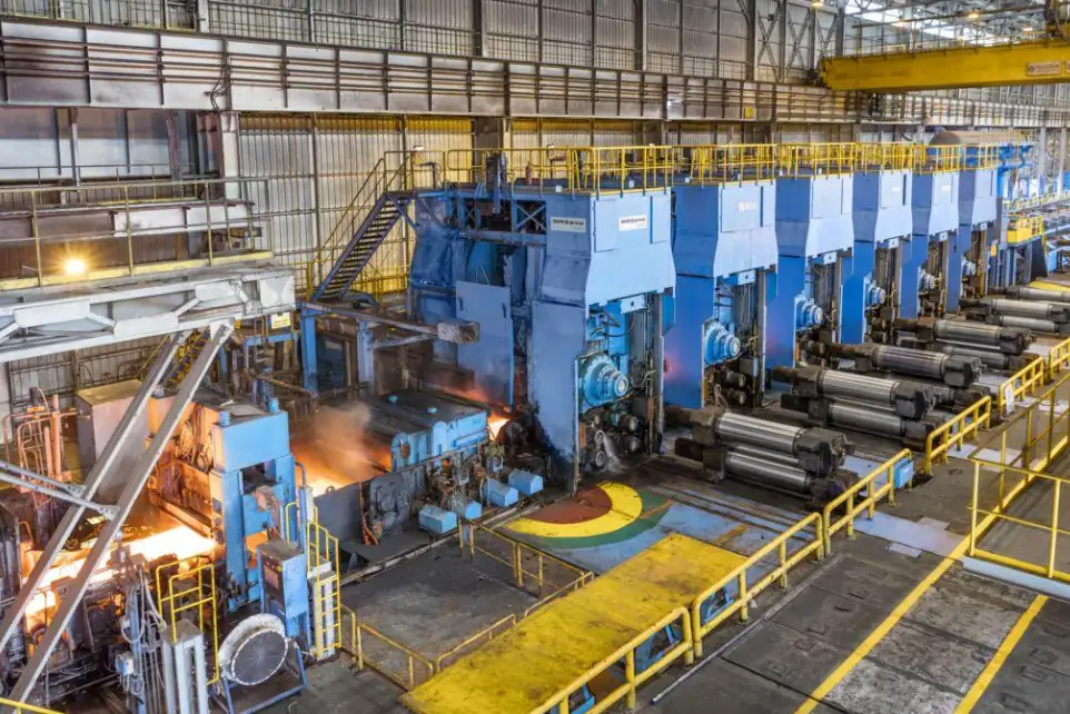 Industrial equipment measurement at Integrated Steel Plant, India